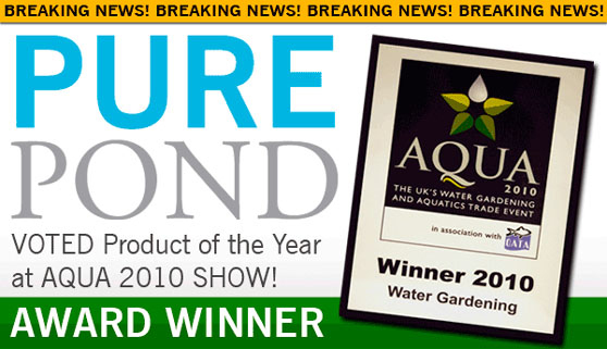 Evolution Aqua Awards PURE POND