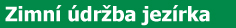 Zimní údržba jezírka