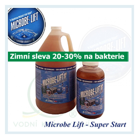 Zimní údržba jezírka