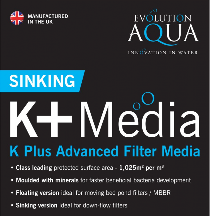 Evolution Aqua K+ Advanced Filter Media