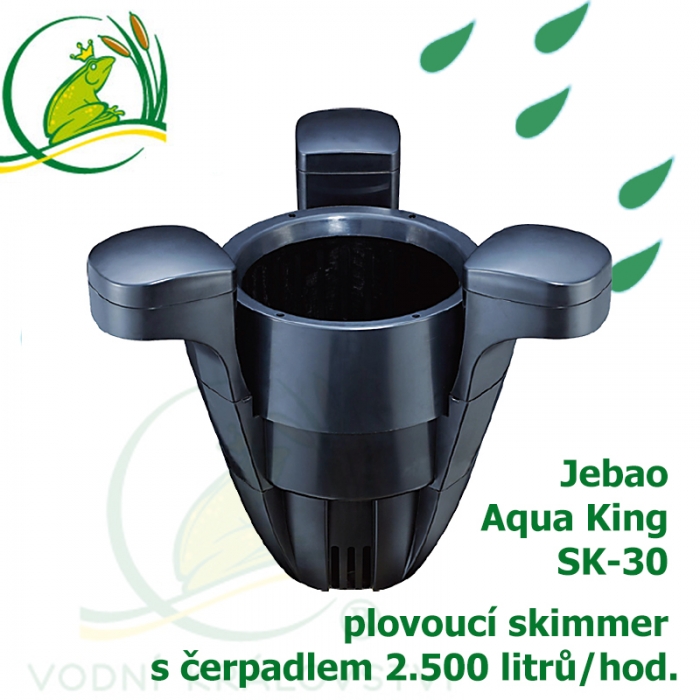 Plovoucí skimmer Aquaking/Jebao SK30 s čerpadlem 2.500 l/hod. Vodní