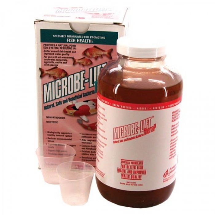 Microbe Lift Therap 1 L Komplex Pro Biotickych A Aerobnich Bakterii Na 10 100 M3 Vodni Kralovstvi