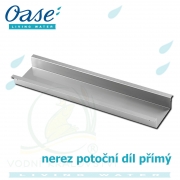 Watercourse element Straight, potoční díl nerezový - rovný