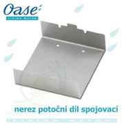 Watercourse element Connection, potoční díl nerezový - spojovací díl 