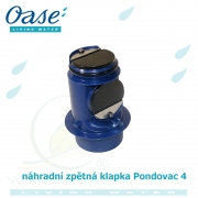 Oase Pondovac 4, zpětná klapka