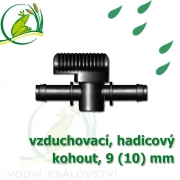 Vzduchovací (hadičkový) kohout pro 8-10 mm