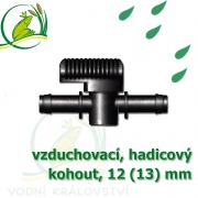 Vzduchovací (hadičkový) kohout pro 12-13 mm