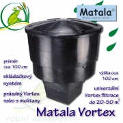 Matala Vortex filtrace, pro jezírka od 10 do 50 m3 , použitá filtrace bez náplní