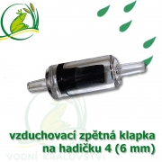 vzduchovací zpětná klapka 4-6 mm, VT145431