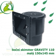 Boční skimmer malý gravitační verze