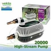 Velda filtrační, jezírkové čerpadlo High Stream 20000, max. průtok 20000 l/h, výtlak 6,3 m, příkon 334W,