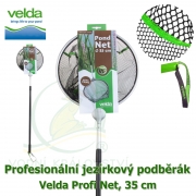 Profesionální jezírkový podběrák Velda Profi Net, kruhová síťka, 35 cm