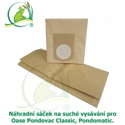 Náhradní sáček na suché vysávání pro Oase Pondovac Classic, Pondomatic.