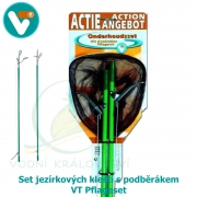 Set jezírkových kleští s podběrákem - VT Pflageset, 148056