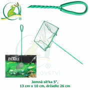 Jemná síťka 5, 13x10 cm, držadlo 26 cm