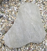 Šlapák z přírodního kamene ,Ledvina, Pískovec do šedé, 45x45cm, síla 2 cm