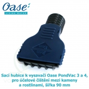 Sací hubice k vysavači Oase PondVac 3 a 4, pro účelové čištění mezi kameny a rostlinami, šířka 90 mm