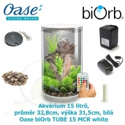 biOrb TUBE 15 MCR white, zdarma bakterie na celý rok Pure Aquarium za 399 Kč, 45935, 72065