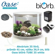biOrb TUBE 35 LED white, zdarma bakterie na celý rok Pure Aquarium za 399 Kč, 45970, 72071