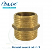 Dvounipl mosazný ext.1 1/4