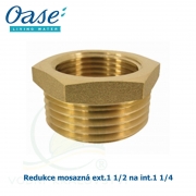 Redukce mosazná ext.1 1/2 na int.1 1/4