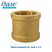 Mufna mosazná int. zavit 1 1/2