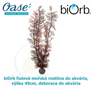 biOrb fialová mořská rostlina do akvária, výška 49 cm, dekorace do akvária-46075
