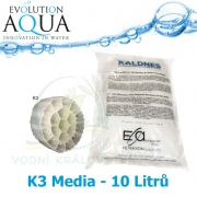 Kaldnes K3 10 litrů, Evolution Aqua K3 univerzální filtrační médium 10 litrů