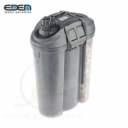 EDEN 522 External Filter - Vnější akvarijní filtr s čerpadlem, spotřeba 23 Watt, výkon 1000 litrů, filtrační povrch 7900 cm3, pro akvária do 300 litrů, 3 roky záruka, 57287