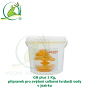 GH plus 1 Kg, přípravek pro zvýšení celkové tvrdosti vody v jezírku, pro 6000 litrů