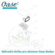 Náhradní vnitřní dvířka s plovákem pro skimmer Oase Biosys, 28353