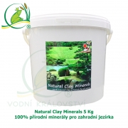 Natural Clay Minerals 5 kg - 100% přírodní minerály pro zahradní jezírka, pro 50-800 m3