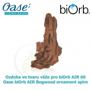 Oase biOrb AIR Bogwood ornament spire - Ozdoba ve tvaru věže, hnědá, pro biOrb AIR 60, 46157