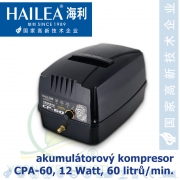 Hailea CP-60, kompresor s akumulátorem 60 litrů a regulací výkonu