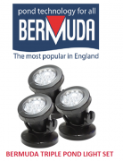 Bermuda Triple Pond Light Set, BER0351