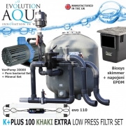EA-K+PLUS-100 KHAKI SET EXTRA LOW PRESS FILTR