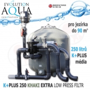 EA-K+PLUS-250 KHAKI EXTRA LOW PRESS FILTR do 90m3