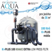 EA-K+PLUS-100 KHAKI EXTRA LOW PRESS FILTR do 35-100m3