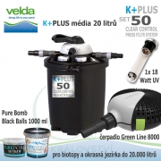 K+PLUS Clear Control 50 Set, tlaková sestava do 20 m3