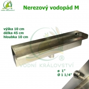 Nerezový vodopád M, 45 cm