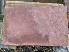 Šlapák z přírodního kamene - Pískovec, červený, 40x60cm, síla 2 cm