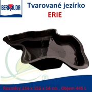 Tvarované jezírko Erie, 455 L