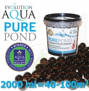 Pure Pond Black Balls bacterials, startovací a čistící samo se dávkující bakterie pro bio-rovnováhu ve filtracích a jezírku, 2000 ml pro 40-200 m3, pro celoroční použití od 4 °C