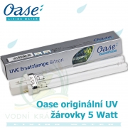Oase originální náhradní žárovka UV 5 Watt
