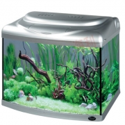 50 L akvárium s lepenými rohy, stříbrné + ZDARMA filtrace RP400 a osvětlení