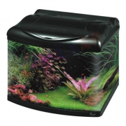 50 L akvárium se zaoblenými rohy, černé + ZDARMA filtrace HL-BT400 a osvětlení 