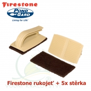 Firestone Handle-Pad set, rukojeť a 5 ks stěrek (Quick scrubber Kit)
