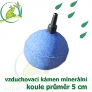 Vzduchovací kámen minerální, koule průměr 5 cm