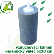 Vzduchovací kámen keramický, válec 50x100x4 mm