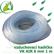 Vzduchovací hadička POND AIR 6 mm, cena za 1 metr